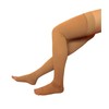 Runee Thigh High Open Toe Compression Stockings, Best for Varicose