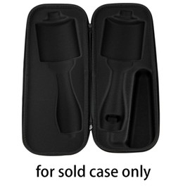 Brappo Hard Portable Travel Case compatibility Revlon One-Step Volumizer Original 1.0 Hair Dryer and Hot Air Brush.(Case Only) (Black)