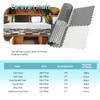 WHXGG Plastic Mattress Underlay for RV Under Mattress Modular Pad