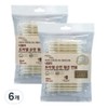 Necla Popiel pure cotton sterilized swabs, 100 pieces, 6 pcs / 네클라 포피엘 순면 멸균 면봉, 100개입, 6개