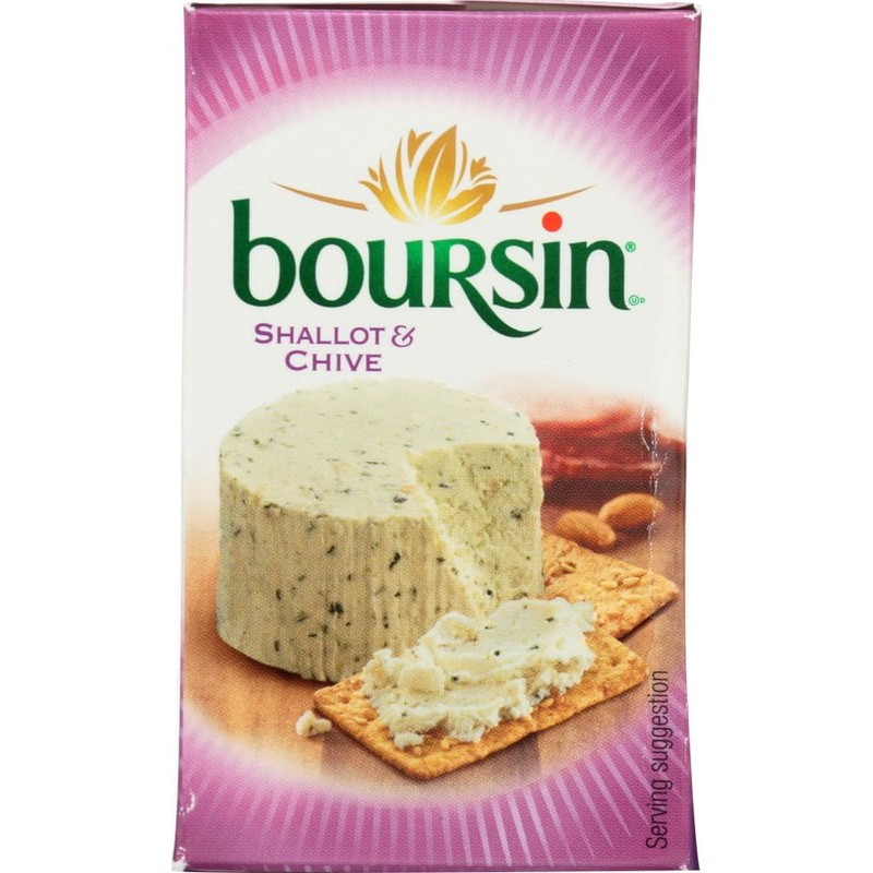 Boursin Shallot and Chive Cheese Spread, 5.2 Ounce -- 6