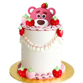 Berry Strawberry Party Kuchen Topper Dekoration Sweet Fruit Theme Geburtstag Erdbeere Baby Dusche Geburtstag Party Supplies