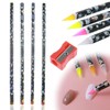 4 Pcs Rhinestone Picker Tool, Self Adhesive Wax Pencil for