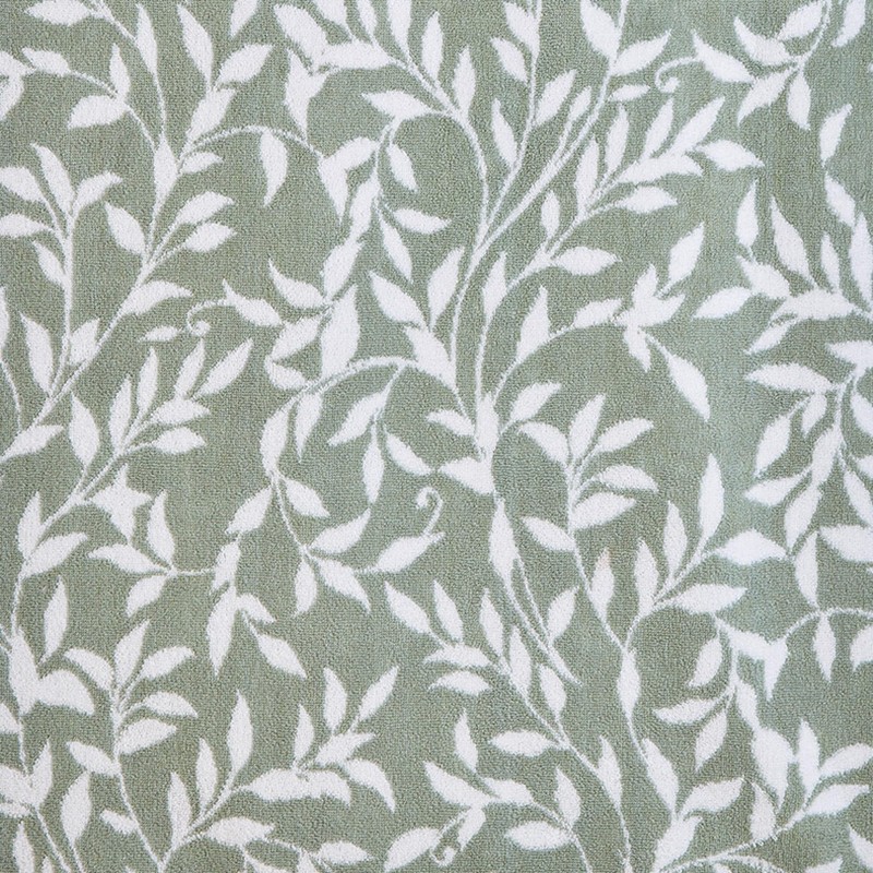 Dreams & Drapes - Sage Green Leaf Bath Towel (70