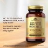 Solgar Biotin 5000 µg Vegetable Capsules - 50 count (pack