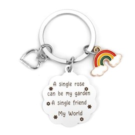 Friend Gifts for Women Bestie Gifts Keychain Friendship Gifts for Women Birthday Gift Ideas Graduation Gift Ideas Men Birthday Gift Ideas Thank You Gift Friend Valentine'S Day New Year Anniversary