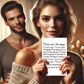 gerdiny gerdiny Valentines Day Card for Him Her, Romantic Valentines Day Card for Husband, Valentine's Day Card Gifts for Boyfriend, Anniversary Card Gifts for Men, Birthday Cards for Women, Love Card