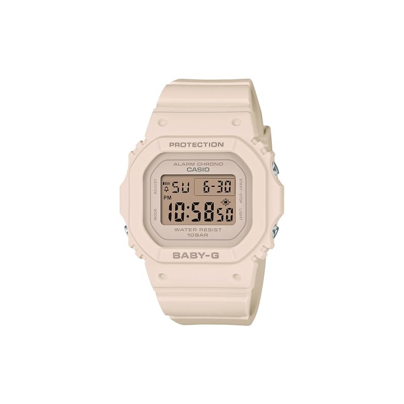 Casio BGD-565 Baby Watch, multicolor (pink / beige), Super Illuminator