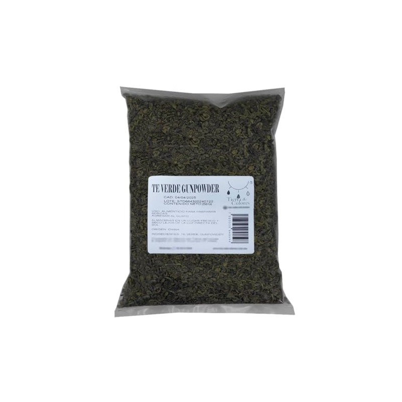 Te Verde Gunpowder O GP Hoja entera Enrollada Y De