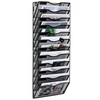 Solinxe Wall File Holder, 12 Pockets Hanging File Folder, Paper
