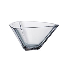 Barski - European Quality Glass - Crystalline - Triangle Bowl - 7" - Made in Europe