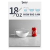 Sweese 102.401 Porcelain Bowls - 18 Ounce for Cereal, Salad,
