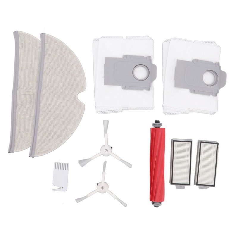 Vacuum Cleaner Main and Side Brush Replacement Set with Filter