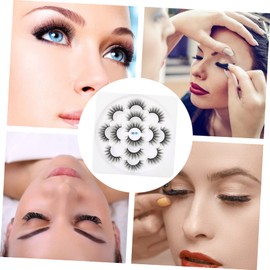 BIUDECO Natural Wispy False Lashes Individual Eyelashes Style Beauty Makeup Accessory