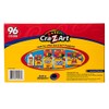 Cra-Z-Art Crayones de 96 quilates en caja abatible con sacapuntas