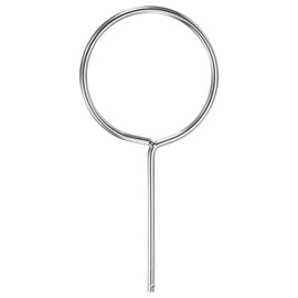 M METERXITY Laboratory Retort Support Ring Clamp 140mm OD Stainless Steel Closed Extension Ring Flask Clamp Burette Stand for Chemistry/Physics Lab Equipment Support Retort Ring