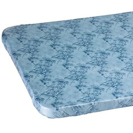 Marble Vinyl Elasticized Banquet Table Cover