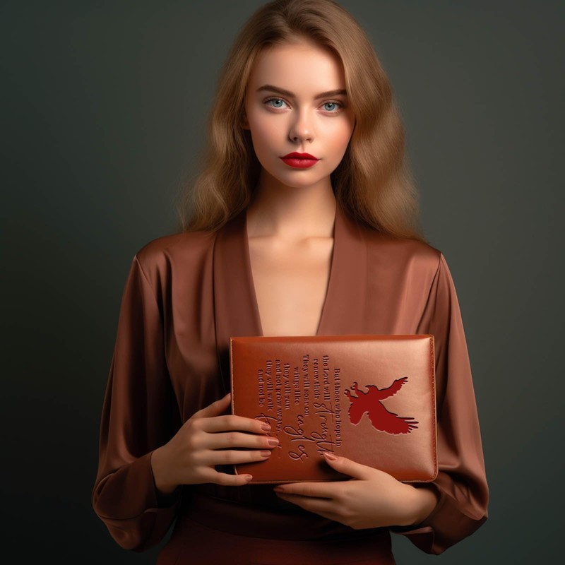 Eagle Gift Soar On Wings Like Eagles Isaiah 40:31 Notebook