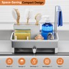 Laveshop Sponge Holder for Kitchen Sink, Rustproof Stainless Steel Sink
