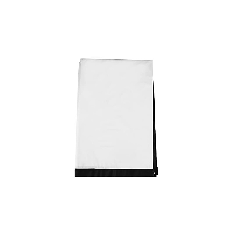 Projector Curtain Screen, Portable Projector Screen Foldable Non‑Crease White Projector