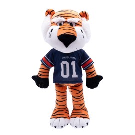 Plushible 14" Auburn University Aubie the Tiger Mascot Plush Figure - College Football Ragdoll - Sports Mascot Figure - Soft Plush Material - Surface Washable - All Ages - Rag Dolls Toddlers