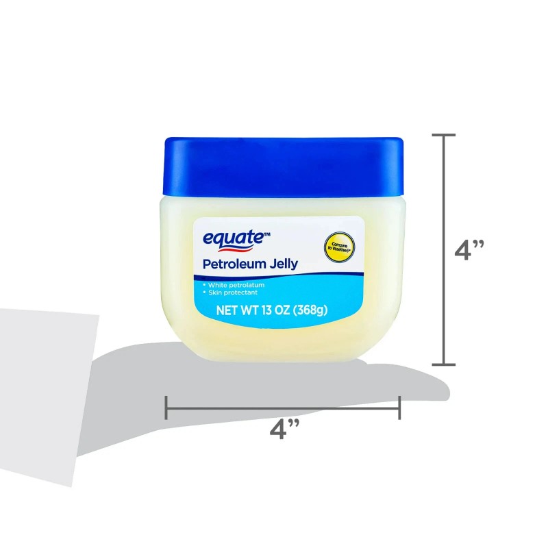 Equate Petroleum Jelly, 13 oz, Skin Protectant, Original, All Skin