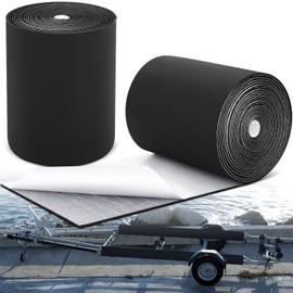 Soulchen 12in x 32ft Boat Trailer Bunk Carpet with Adhesive, Marine Outdoor Polyester Marine Bunk Carpet for Boats Trailers and Ramps