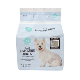 Martha Stewart for Pets Small Male Wraps-12-19"" Waist - 12 Pack