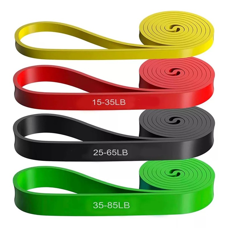 Exercise Resistance Bands, 4 Pack Exercise Bands, Leg Resistance Band