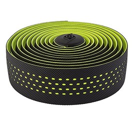 Origin8 DMND PERF Bar Tape, Black/Hi-Vis Yellow