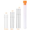 Jaimela Pack of 9 Sewing Needles Hand Needles Large Eye
