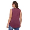 OFEEFAN Flowy Tank Tops for Women Spring Tops Dressy V
