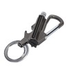 Match Bottle Opener Metal Keychain Multi Function Reusable Survival Lighter