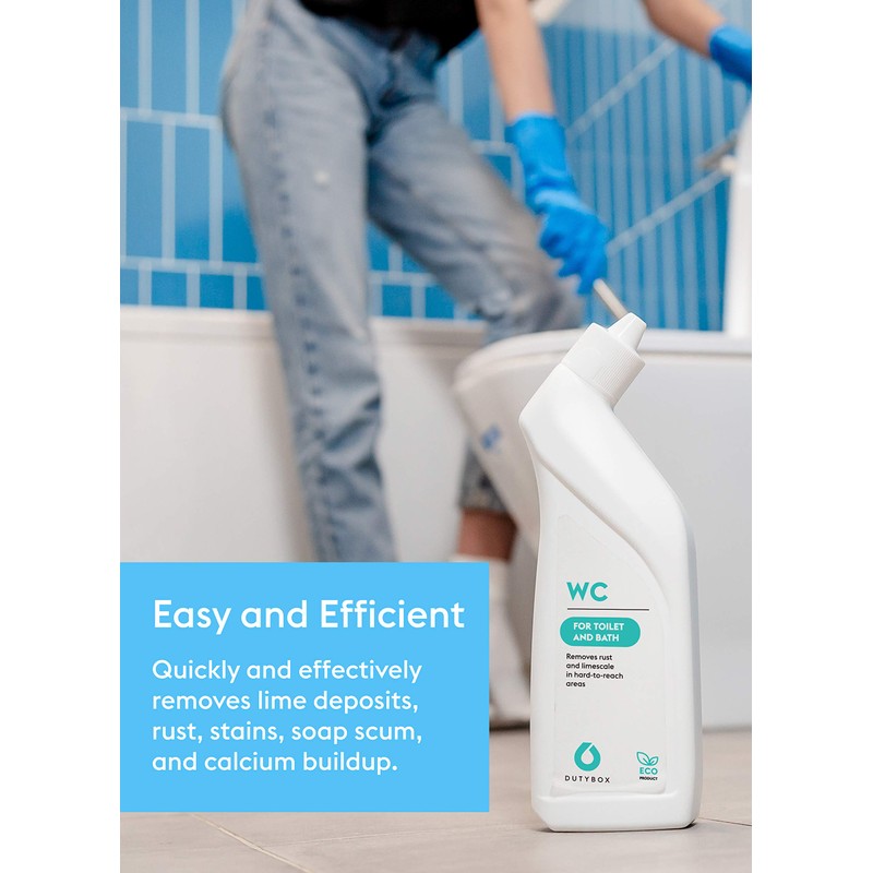 DUTYBOX WC 6 Capsule Packs - Liquid Toilet Bowl Cleaner