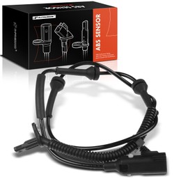 A-Premium Sensor de velocidad de rueda ABS compatible con modelos Land Rover - LR2 2008 2009 2010 2011 2012 2013 2014 2015, utilidad deportiva - lado delantero del conductor o del pasajero, reemplaza # 6G9N-2B372-AB, 6G9N2B372AB