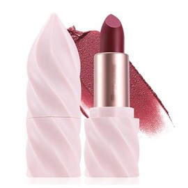 Bluemega Labial Mate Impermeable, Textura Cremosa Tipo Ice Cream, 06 | Fácil De Aplicar, Color Intenso, Impermeable y No Transfiere, Versátil Para Tod