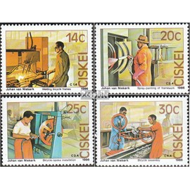 South Africa - Ciskei 102-105 (complete.issue.) unmounted mint/never hinged ** MNH 1986 Fahrradherstellung (Stamps for collectors) Cycles