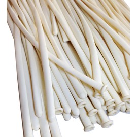 Rimobul Solid Color Twisting Balloons - Pack of 100 (White)