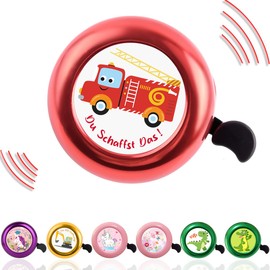Bicycle Bell Children Boys Bell Bicycle Children Bell Balance Bike Bell Children's Bicycle Bell Children Fire Brigade Bicycle Bell Children for Bicycle Balance Bike Scooter Accessories