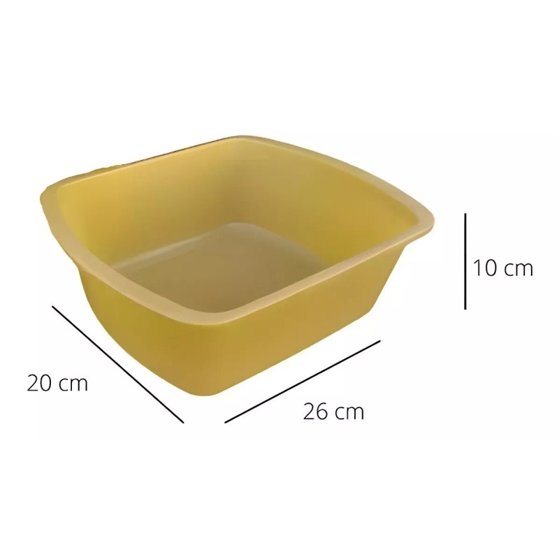 Medegen Lavamanos Lavabo Tina Hospitalario Plastico Rectangular 6 L