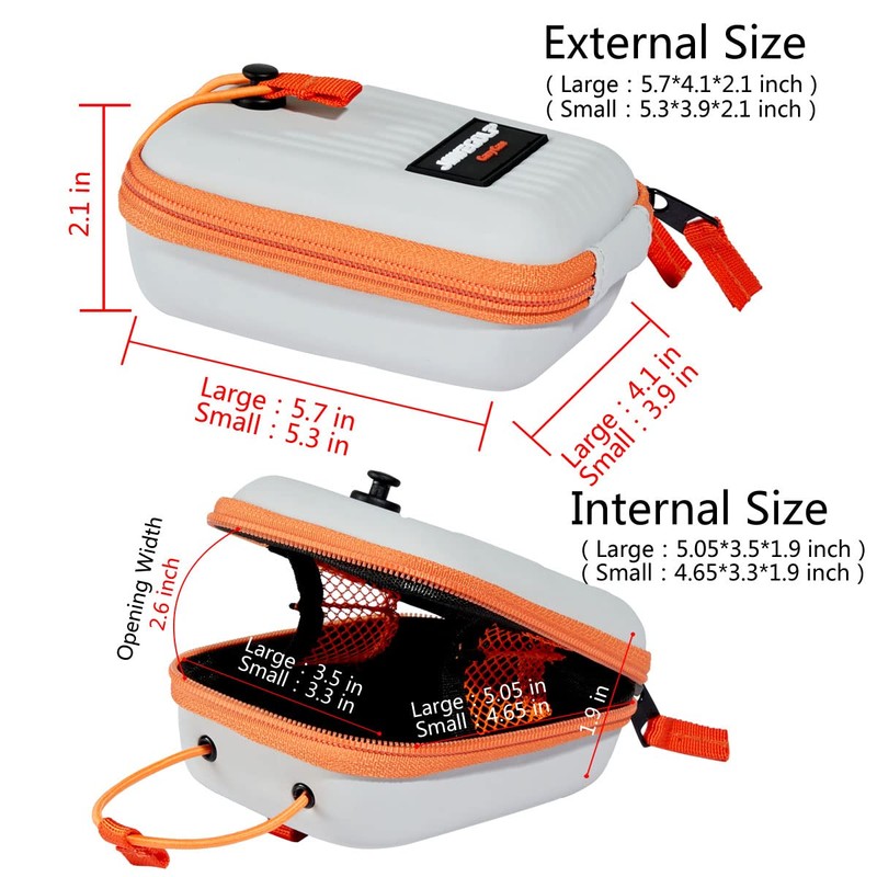 JAWEGOLF Golf Rangefinder Hard Shell Carry Case Box EVA Bag