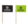 Kawasaki Cocktail Flags Pack of 100