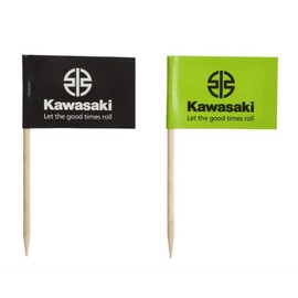 Kawasaki Cocktail Flags Pack of 100
