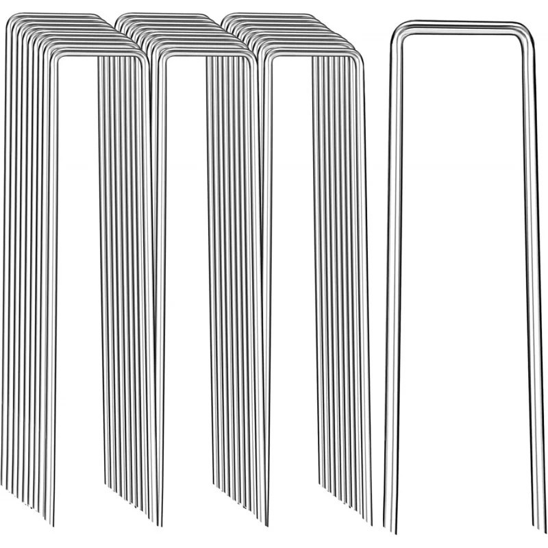 WeedGuard Garden Decorative Stakes – Heavy Duty Galvanized Build, Outdoor