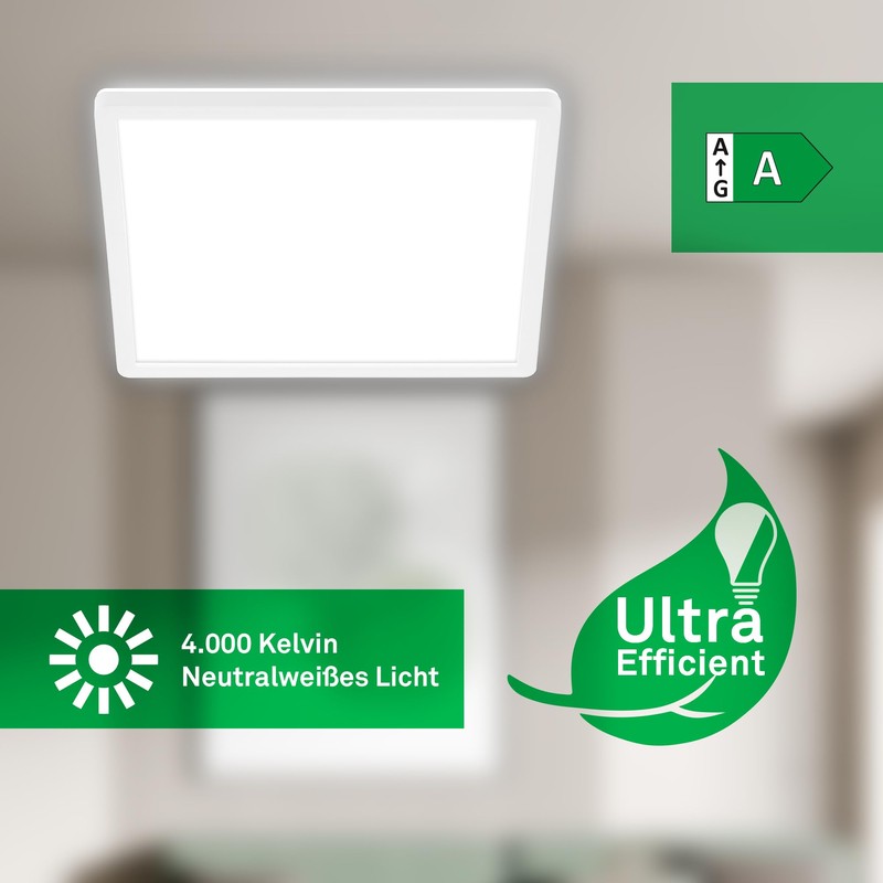 BRILONER - EEK A LED Ceiling Light Efficient with 11