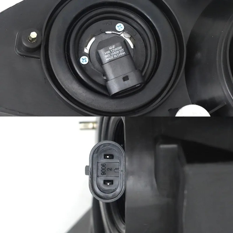 2008-2016 International ProStar Right Passenger Side Headlights Assembly Black Halogen