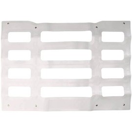 Technical Precision Replacement for Freightliner Coronado Year 2010 White Vinyl Winter Grille Cover