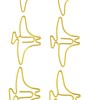 100pcs Paper Clips Prevent Slip Cute Animal Shaped Decorative Metal