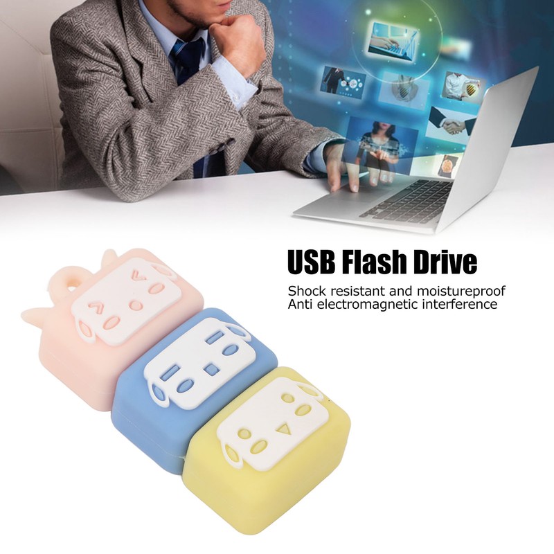 Cartoon USB Flash Drive USB2.0 Interface Plug and Play High