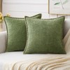 MIULEE Pack of 2 Couch Throw Pillow Covers 20x20 Inch